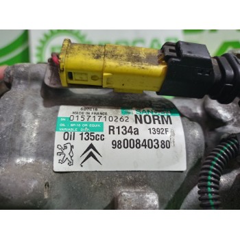 Recambio de compresor aire acondicionado para peugeot 508 active referencia OEM IAM 9800840380  