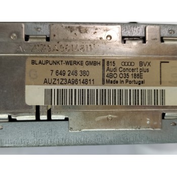 Recambio de sistema audio / radio cd para audi a6 avant (4b5) 2.5 tdi quattro referencia OEM IAM 7649246380  