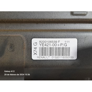 Recambio de airbag delantero derecho para renault laguna ii (bg0) 1.6 referencia OEM IAM 8200106539  