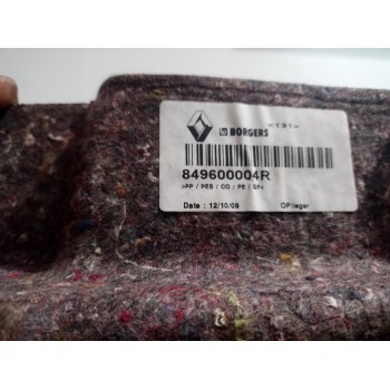 Recambio de suelo maletero para renault laguna grandtour iii renault laguna iii grandtour referencia OEM IAM 849600004R  