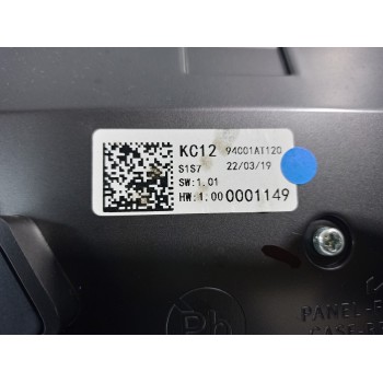 Recambio de cuadro instrumentos para kia niro (sg2) hybrid concept referencia OEM IAM 94001AT120  