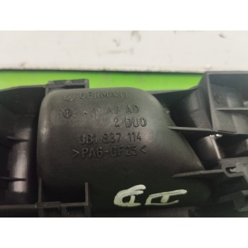 Recambio de maneta interior delantera derecha para volkswagen passat berlina (3b3) 1.6 referencia OEM IAM 3B1837114  