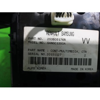 Recambio de mando multifuncion para renault scenic iii xmod bose referencia OEM IAM 253B05176R  