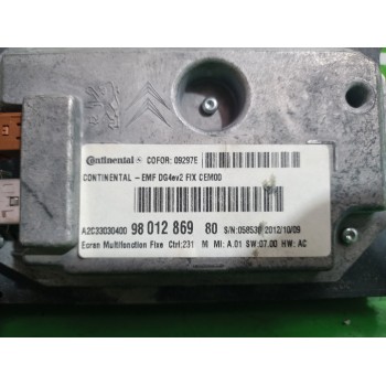 Recambio de pantalla multifuncion para peugeot 508 active referencia OEM IAM 9801286980  