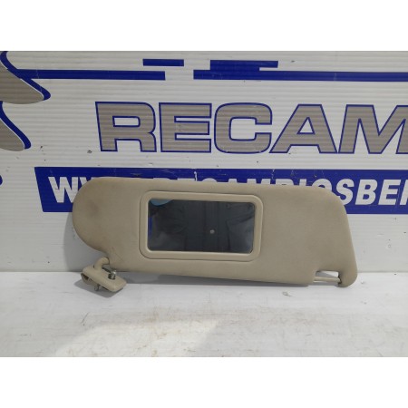 Recambio de parasol izquierdo para opel zafira a elegance referencia OEM IAM 0915306  