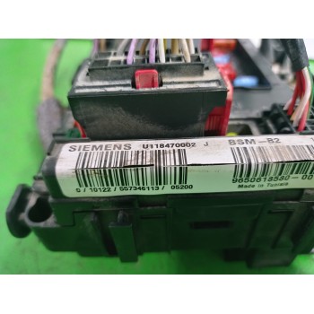 Recambio de caja reles / fusibles para citroën berlingo 1.9 diesel referencia OEM IAM 9650618580  