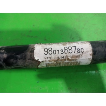 Recambio de transmision delantera derecha para citroën c3 exclusive referencia OEM IAM 9801388780  