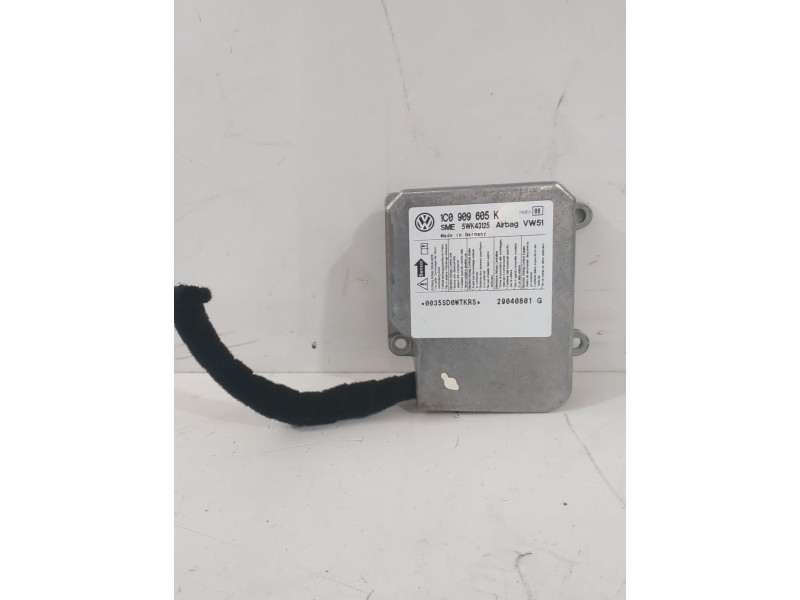 Recambio de centralita airbag para volkswagen polo iv (9n_, 9a_) 1.9 sdi referencia OEM IAM 1C0909605K  