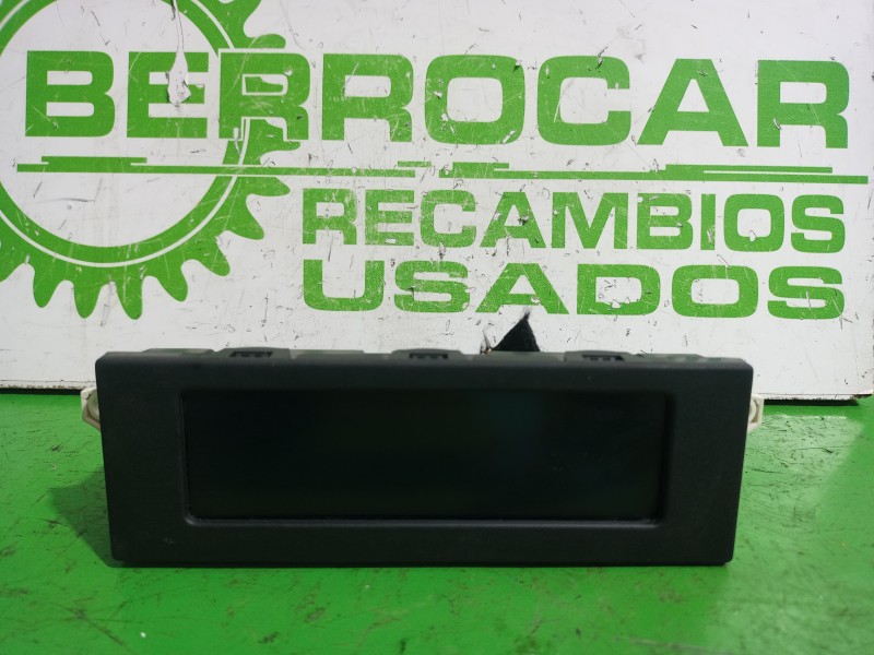 Recambio de pantalla multifuncion para citroën c3 exclusive referencia OEM IAM 98037778XT  