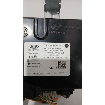 Recambio de modulo electronico para kia stonic (yb) 1.0 t-gdi referencia OEM IAM 954B0H8700  