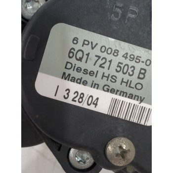 Recambio de pedal acelerador para volkswagen polo iv (9n_, 9a_) 1.9 sdi referencia OEM IAM 6Q1721503B  