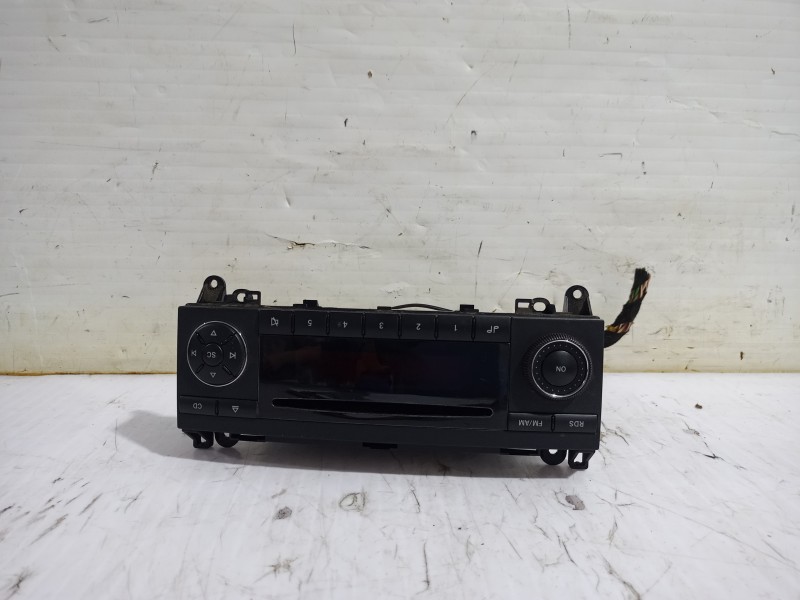 Recambio de sistema audio / radio cd para mercedes-benz clase a (w169) a 200 cdi (169.008) referencia OEM IAM A1698200386001  