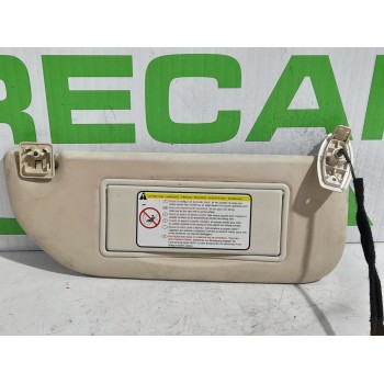 Recambio de parasol izquierdo para citroën c4 sedan 1.6 16v cat (nfu / tu5jp4) referencia OEM IAM 9649902577 / 8143JF  