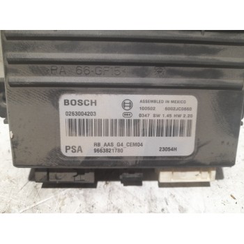 Recambio de modulo electronico para citroën c5 berlina 1.6 16v hdi fap referencia OEM IAM 9663821780  