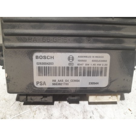 Recambio de modulo electronico para citroën c5 berlina 1.6 16v hdi fap referencia OEM IAM 9663821780  