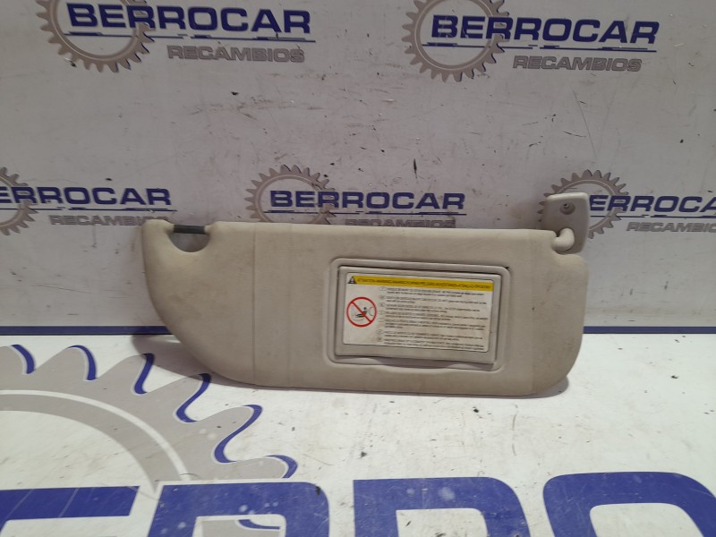 Recambio de parasol derecho para peugeot 107 1.0 cat (384f) referencia OEM IAM 8143KL  