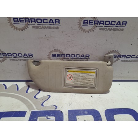 Recambio de parasol derecho para peugeot 107 1.0 cat (384f) referencia OEM IAM 8143KL  