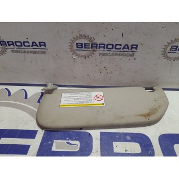 Recambio de parasol derecho para peugeot 107 1.0 cat (384f) referencia OEM IAM 8143KL  
