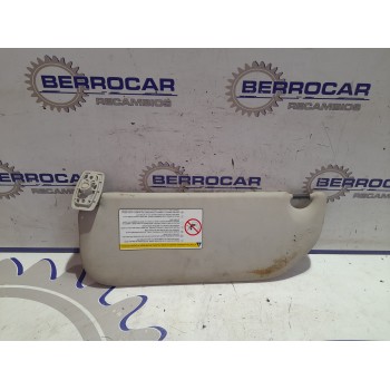 Recambio de parasol derecho para peugeot 107 1.0 cat (384f) referencia OEM IAM 8143KL  