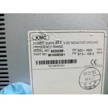 Recambio de sistema audio / radio cd para kia sorento 2.5 crdi cat referencia OEM IAM 961403E301  