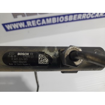 Recambio de rampa inyectora para iveco daily furgón 2.3 diesel cat referencia OEM IAM 580138669  