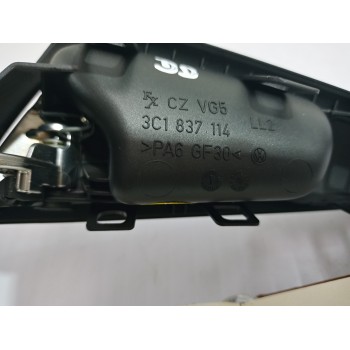 Recambio de maneta interior delantera derecha para volkswagen passat berlina (3c2) individual referencia OEM IAM 3C1837114  