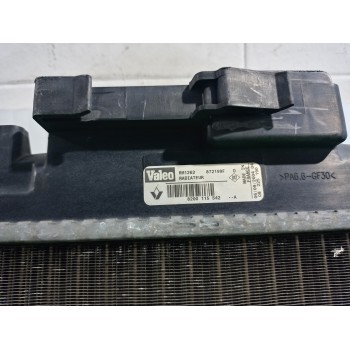 Recambio de radiador agua para renault megane ii familiar 1.9 dci diesel referencia OEM IAM 8200115542  