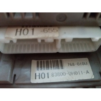 Recambio de cuadro instrumentos para peugeot 107 1.0 cat (384f) referencia OEM IAM 838000h011  