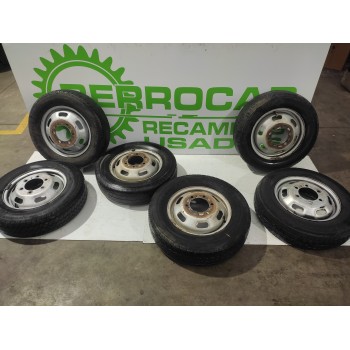 Recambio de juego llantas para iveco daily caja cerrada (2006 =>) 3.0 diesel referencia OEM IAM 16H1X5J  
