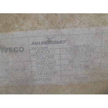 Recambio de techo interior para iveco daily furgón 2.3 diesel cat referencia OEM IAM 5801547482  