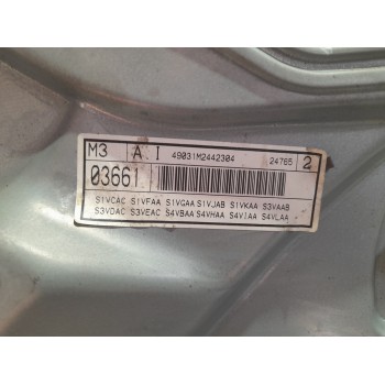 Recambio de elevalunas delantero izquierdo para seat leon (1m1) 1.9 tdi referencia OEM IAM 1M0837755  