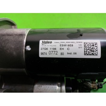 Recambio de motor arranque para peugeot 2008 (--.2013) allure referencia OEM IAM 9674077280  