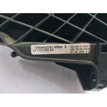 Recambio de pedal embrague para volkswagen passat berlina (3c2) individual referencia OEM IAM 3C1721059AC  