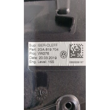 Recambio de rejilla aireadora para volkswagen t-roc (a11, d11) 1.6 tdi referencia OEM IAM 2GA819704  