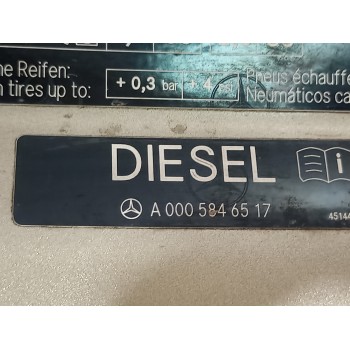 Recambio de tapa exterior combustible para mercedes-benz clase a (w169) a 200 cdi (169.008) referencia OEM IAM A0005846517  