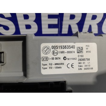 Recambio de caja reles / fusibles para fiat doblo cargo 1.3 16v jtd cat referencia OEM IAM 00519383540  