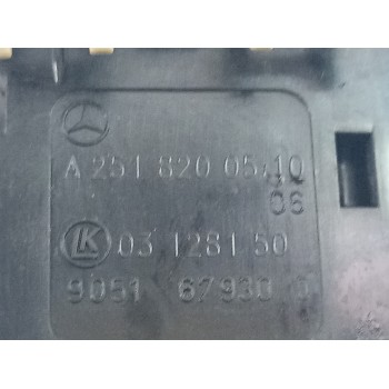 Recambio de mando elevalunas trasero derecho para mercedes-benz clase a (w169) a 200 cdi (169.008) referencia OEM IAM A251820051