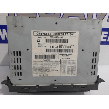 Recambio de sistema audio / radio cd para chrysler pt cruiser (pt) 1.6 16v cat referencia OEM IAM P05091509AF  