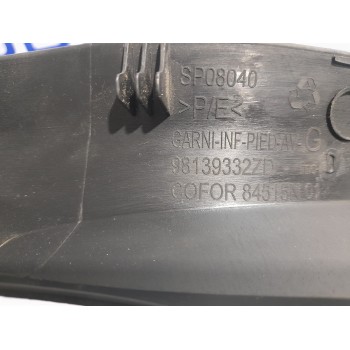 Recambio de moldura lateral para peugeot expert furgón 1.6 blue-hdi fap referencia OEM IAM 98139332ZD  