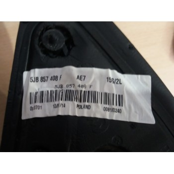 Recambio de retrovisor derecho para skoda spaceback (5h) 1.6 tdi referencia OEM IAM 5jb857408f  