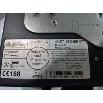 Recambio de modulo electronico para ford focus berlina (cap) trend referencia OEM IAM 4M5T19G488DT  