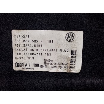 Recambio de guarnecido porton trasero para volkswagen passat berlina (3c2) individual referencia OEM IAM 3C5867605K  
