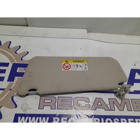 Recambio de parasol derecho para toyota proace furgoneta (mdz_) 1.6 d4d (mdz9) referencia OEM IAM 9809498377  