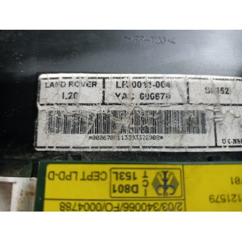 Recambio de cuadro instrumentos para land rover freelander (ln) e targa referencia OEM IAM LR0011004  