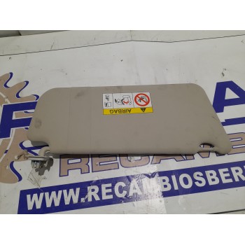 Recambio de parasol derecho para toyota proace furgoneta (mdz_) 1.6 d4d (mdz9) referencia OEM IAM 9809498377  
