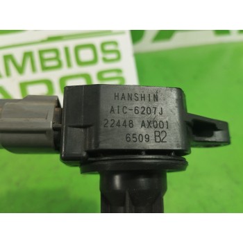 Recambio de bobina encendido para nissan micra (k12e) 1.2 cat referencia OEM IAM 22448AX001  