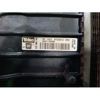 Recambio de intercooler para opel vectra c berlina gts referencia OEM IAM 244118366  