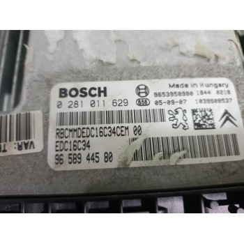 Recambio de centralitra para peugeot 307 berlina (s2) 1.6 16v hdi referencia OEM IAM 9653958980  