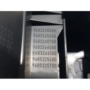 Recambio de rejilla aireadora para citroën c4 grand picasso avatar referencia OEM IAM 9683265580  