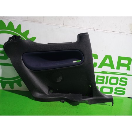 Recambio de guarnecido puerta trasera izquierda para peugeot 206 berlina e-music referencia OEM IAM 9629338977  